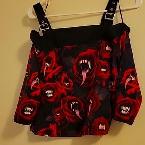 Kill star red rose top